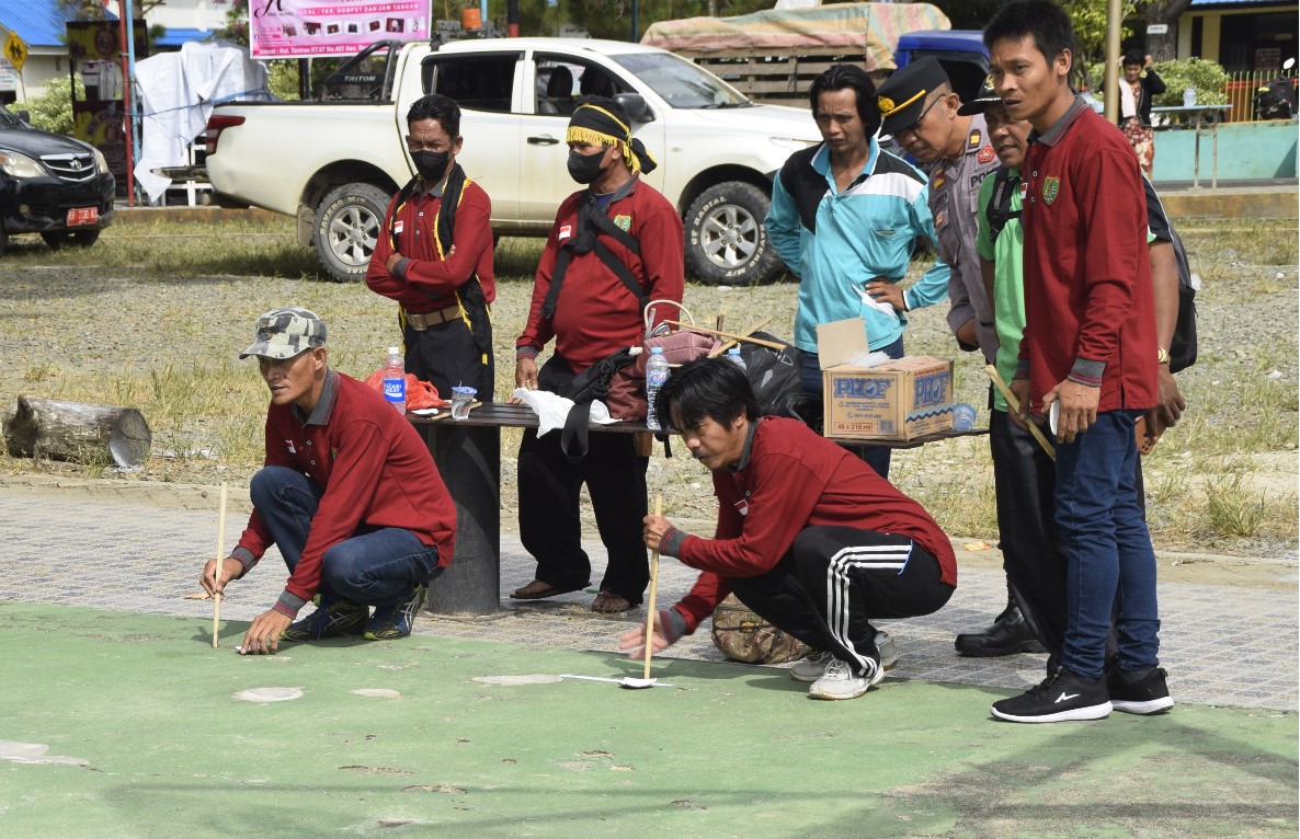 Balogo kembali diperlombakan pada perhelatan Festival Budaya Nansarunai Jajaka Tahun 2024