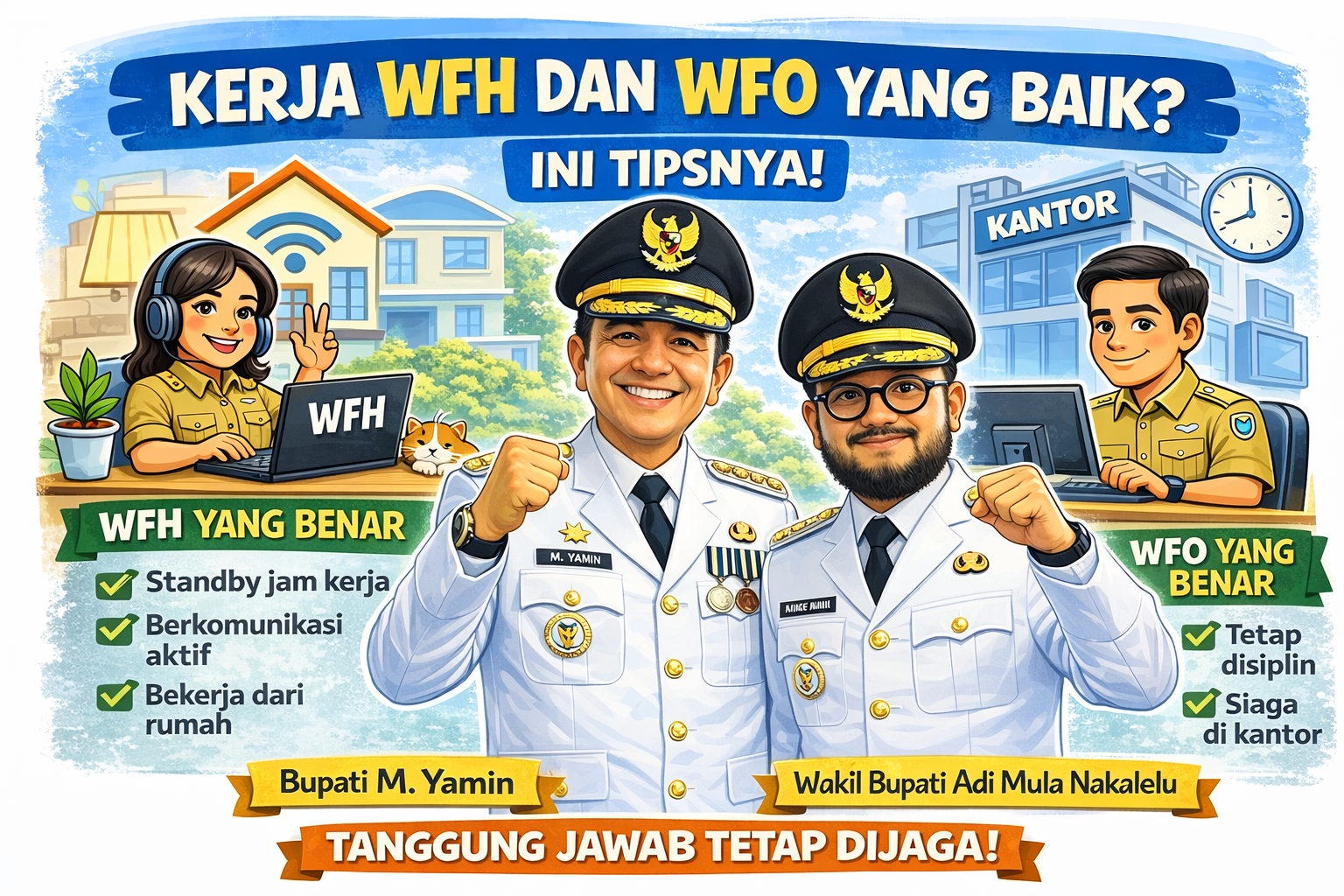 Barito Timur Terapkan Sistem Kerja Fleksibel Bagi ASN