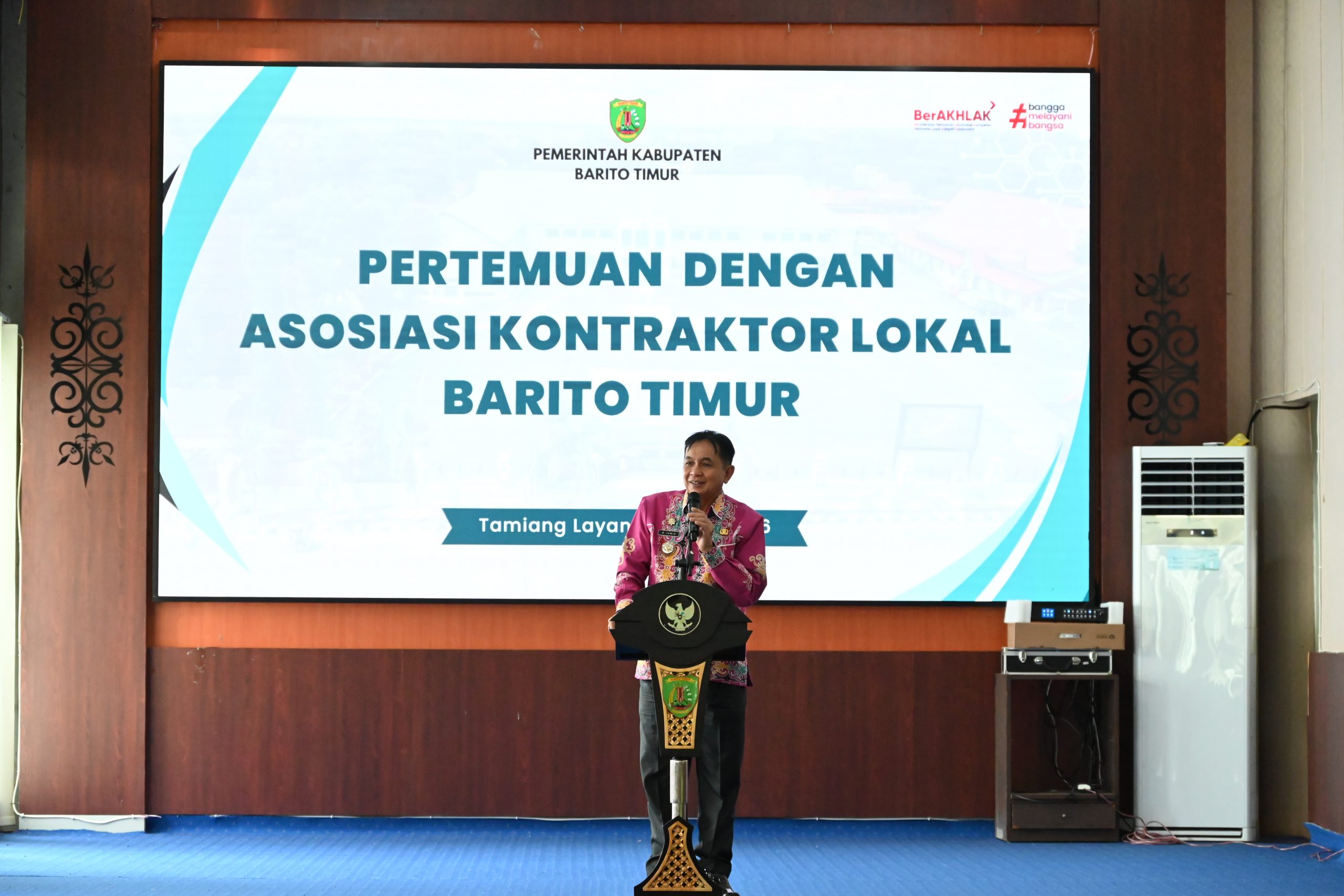 Kontraktor Lokal Harus Jadi Tuan Rumah Pembangunan di Barito Timur